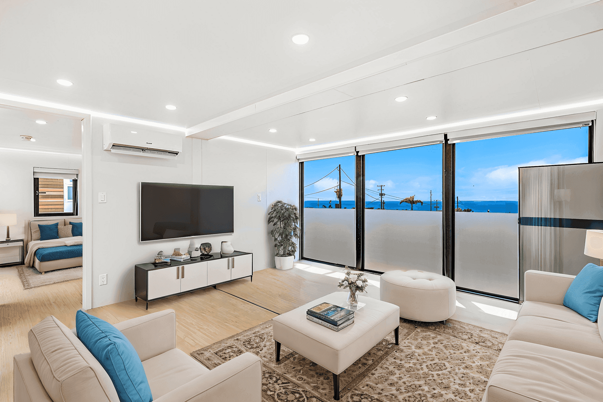 Light-filled living space